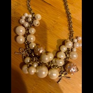 VTG BETSEY JOHNSON pearls & bows dangling choker💗LOVE THIS SO MUCH! U will too